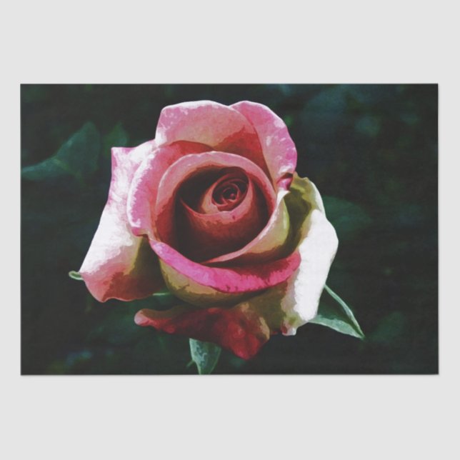 Papel De Seda rosa (Frente )