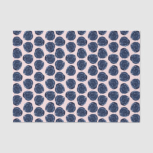 Papel De Seda Rosa Água Rosa Azul Pastel Flores Casamento