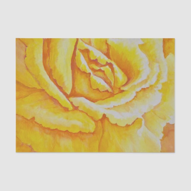 Papel De Seda Rosa amarelo (Frente )