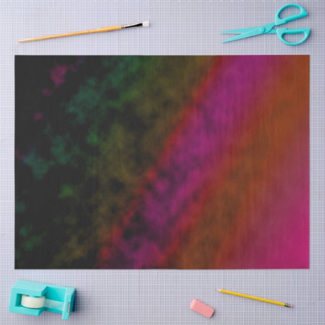 Papel De Seda Rosa Brasa Desvanece (Arte )