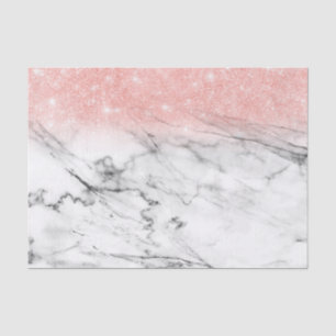 Papel De Seda Rosa Dourada Lente de Ombre Espelho na Tendência M