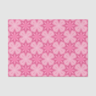 Papel De Seda Rosa E Branco