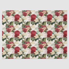 Papel De Seda Rosa e Dragonflies (Design 11)