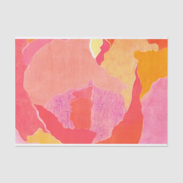 PAPEL DE SEDA ROSA IV (Frente )