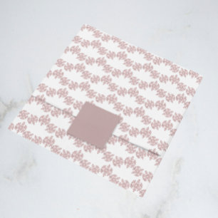 Papel De Seda Rosa rosa rosa Dourada Floco de neve Winter Sweet