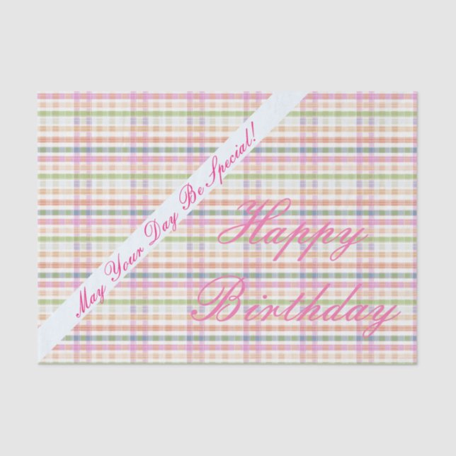 Papel De Seda Rosa Rosa Rosa Rosa Rosa e Laranja (Frente )