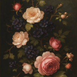 Papel De Seda Rosa Vintage Mal-humorada