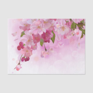 Papel De Seda Rosas cor-de-rosa