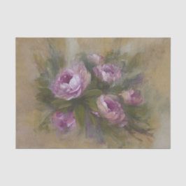 Papel De Seda Rosas Cor-de-Rosa 