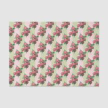 Rosas cor-de-rosa e faixa verde