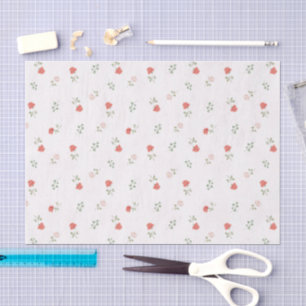 Papel De Seda Rosas Cor-de-rosa Rubor Vermelho Romântico Amor