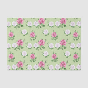 Papel De Seda Rosas de jardim