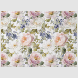 Papel De Seda Rosas e flores para pintar