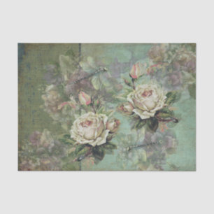 Papel De Seda Rosas, Panteras e Insetos