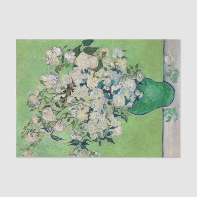 Papel De Seda Rosas, Vincent van Gogh, Desligar (Frente )