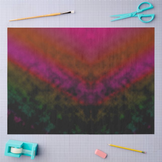 Papel De Seda Rose Ember Fade (Arte )