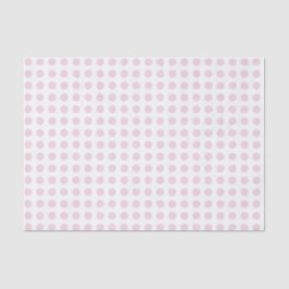 Papel De Seda Rose Pink Polka Dot Decoupage