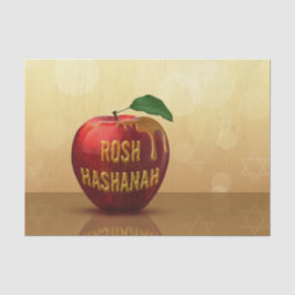 Papel De Seda Rosh Hashanah Jewish New Year Honey Apple