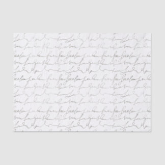 Papel De Seda Roteiro bonito do vintage