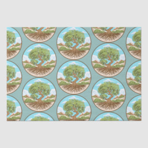 Papel De Seda Round Pouf