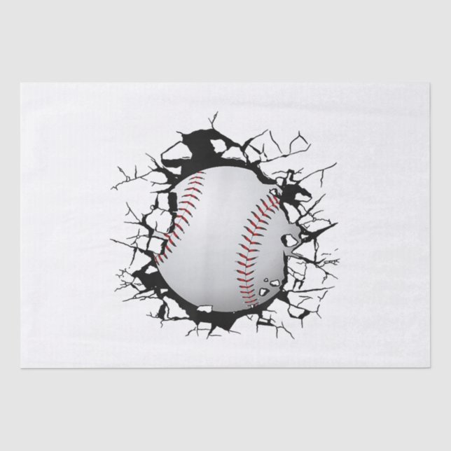 Papel De Seda Roupa de beisebol - Baseball (Frente )