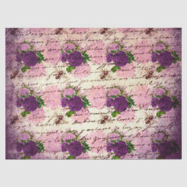Papel De Seda Roxo Bee Series Design 4