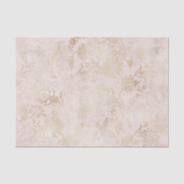 Papel De Seda Roxo e Dourado Damask Vintage