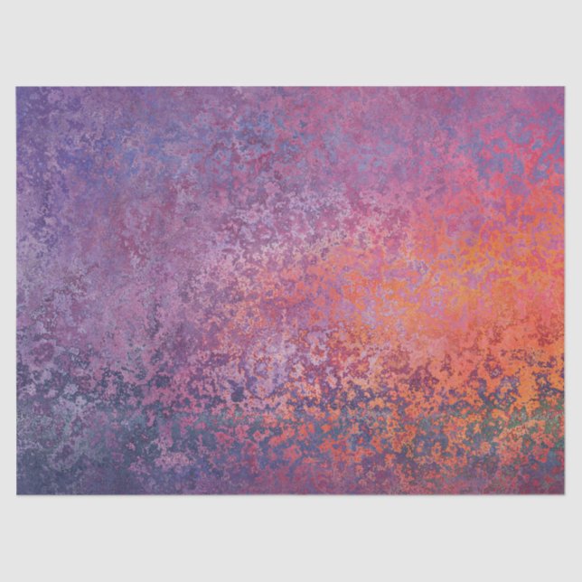 Papel De Seda Roxo e Grunge Vermelho (Frente )
