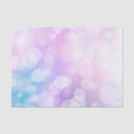 Papel De Seda Roxo glamouroso e farelos azuis - Bokeh