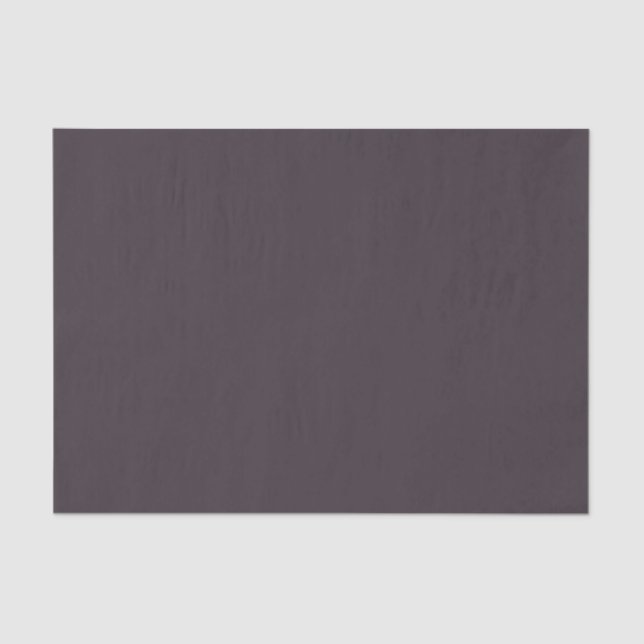 Papel De Seda Roxo Marrom Chic Cor Sólida (Frente )