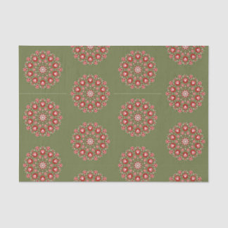 Papel De Seda Roxo oliva rosemaling