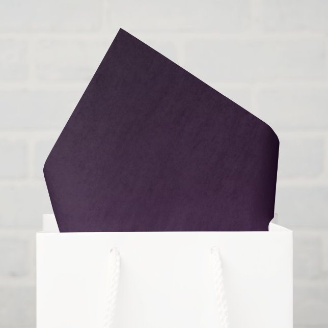 Papel De Seda roxo pudim de ameixa férias sólido (Sacola de presentes)