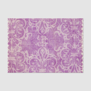 Papel De Seda roxo, violeta, rústico, damasco, vestido, vintage