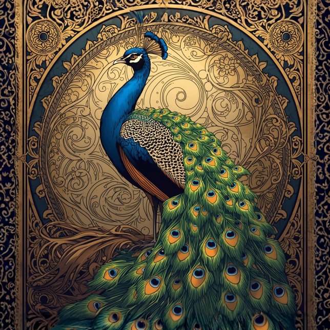 Papel De Seda Royal Majestic Peacock L Facing (Criador carregado)