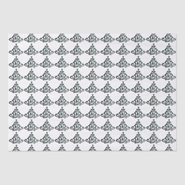 Papel De Seda "Royal Tiaras" (Frente )