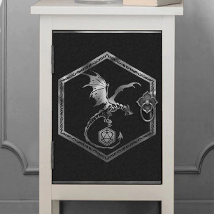 Papel De Seda RPG Dragão   Gamer de Mesa de Fantasia Retro PnP D