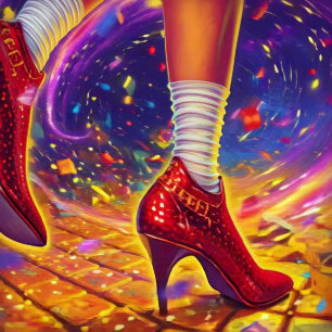 Papel De Seda Rua de Ouro de dança de Elara