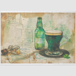 Papel De Seda Rua: Patrick Coffee Mocha Magic Irish Charms