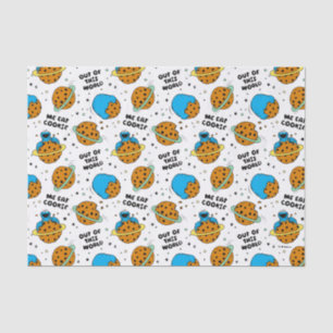 Papel De Seda Rua Sésamo   Monstro de Cookies Fora deste Mundo