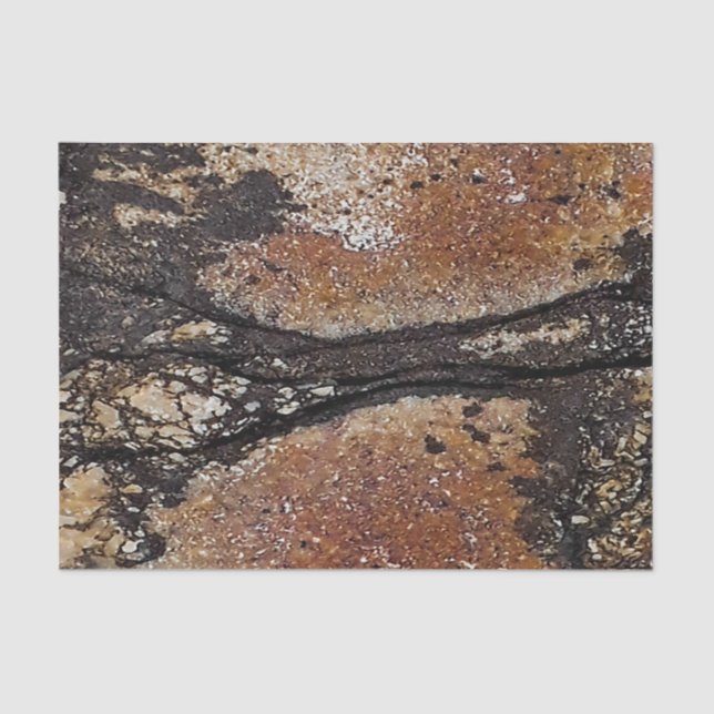 Papel De Seda Rustic Charm Abstrato Impressão (Frente )