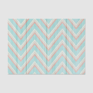 Papel De Seda Rustic Chevron Wood Shabby Cottage Chic Tea Party