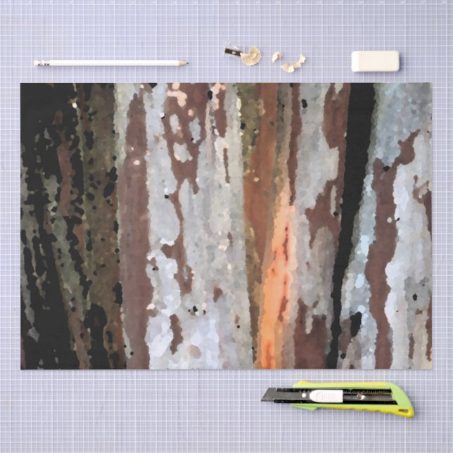Papel De Seda Rustic Lumber design 1 (Arte )