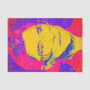 Papel De Seda Ruth Bader Ginsburg, 1983, Retrato Pop