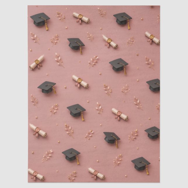 Papel De Seda Saco de Presente de Formatura (Frente )