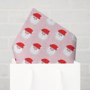 Papel De Seda Sacos de presentes de Natal do Papai Noel fofo