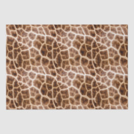 Papel De Seda Safari Giraffe Impressão