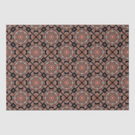 Papel De Seda Safari Sunset Bohemian Fall Mandala