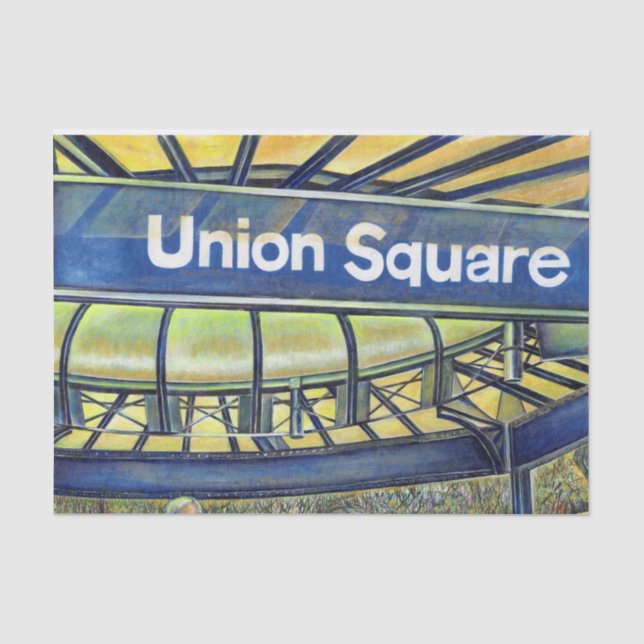 Papel De Seda Salão da Union Square (Frente )