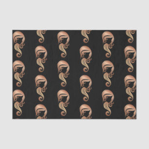 Papel De Seda Salão de Cabelo e Maquiagem Chic Rose Gold Beauty