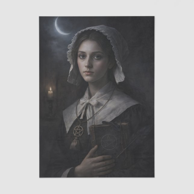 Papel De Seda Salem Witch  (Frente )